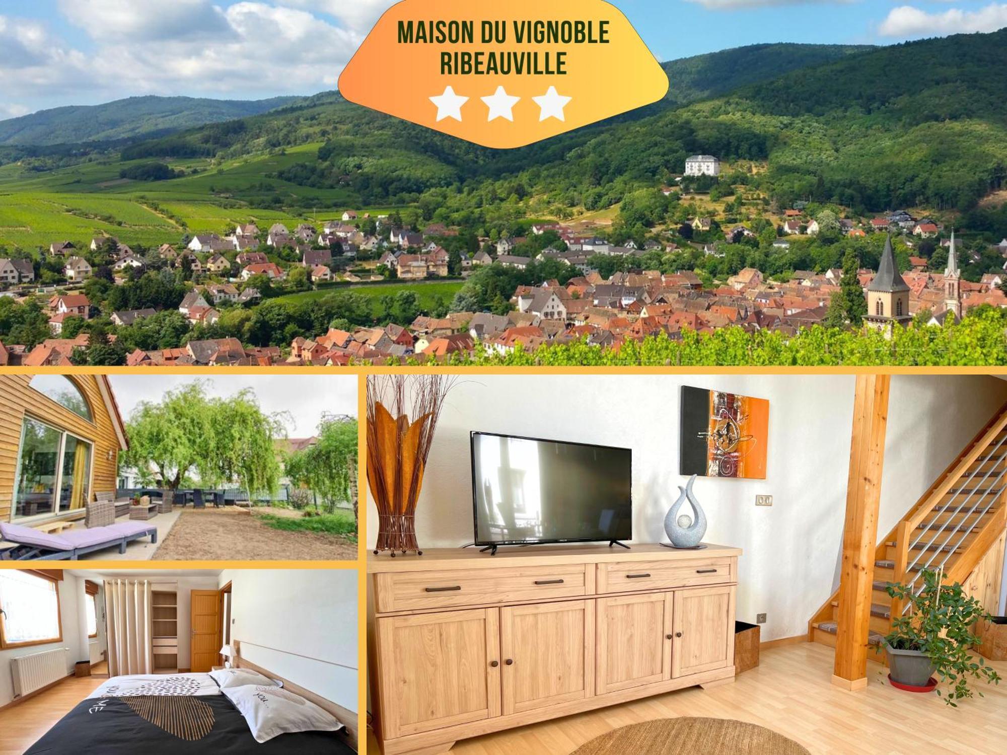 Maison Le Vignoble Avec Jardin - 6 Personnes Ribeauvillé Exterior foto